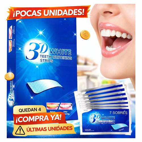 3D WHITE BLANQUEADOR DENTAL- 🚨 POCAS UNIDADES DISPONIBLES 🚨